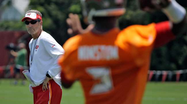 Tampa Bay head coach Dirk Koetter.